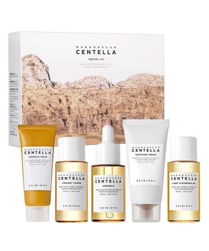 Discover the SKIN1004 Madagascar Centella 5 Piece Travel Skincare Set, designed for on-the-go skincare enthusiasts. This compact kit includes five essential products that cleanse, hydrate, and soothe sensitive skin, helping you maintain a healthy skin barrier wherever you are. Each cruelty-free and vegan-friendly item is formulated to enhance your skincare routine without hassle. The set features: 30ml Madagascar Centella Ampoule, 30ml Toning Toner, 30ml Light Cleansing Oil, 20ml Ampoule Foam, and 75ml Soothing Cream. Perfect for women who value effective skincare!