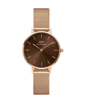 One of Daniel Wellington's ever popular watches, the Ladies Petite Amber Rose Gold 28mm Watch DW00100476 is another great example of a watches. Your Ladies Petite Amber Rose Gold 28mm Watch will come boxed in the original Daniel Wellington packaging with full instructions.  Dimensions (cm): 6x2x16