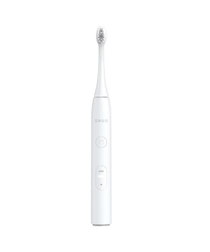 Experience the future of oral care with the Ordo Sonic Lite Electric Toothbrush. Engineered with insights from professional dentists, this toothbrush combines high-performance features with a stylish design, making it an ideal choice for anyone new to electric brushing or those wanting to enhance their smile. With 35,000 sonic pulses per minute and two brushing modes—Clean and Sensitive—this toothbrush ensures effective plaque removal and promotes healthier teeth. Enjoy long-lasting battery life of over 5 weeks on a single charge, smart LED indicators, and a convenient 2-minute timer to optimize your brushing routine. Included in the package are the toothbrush handle, brush head, travel cap, USB-C charging cable, and user manual. Elevate your dental hygiene with the Ordo Sonic Lite!