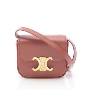 Stylish and compact shoulder bag design
  Can be worn as a crossbody handbag
  Ideal for carrying essential items
  Perfect for daily usage
Material: Leather