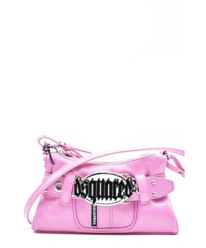 Merk: Dsquared2
  Geslacht: Dames
  Type: Tassen
  Seizoen: Lente/Zomer
  Kleur: roze
  Sluiting: met ritssluiting
  Zakken: binnenzakken
  Details: schoudertassen
  Artikelcode: V_30786
  Samenstelling: 100% leer