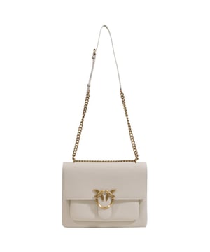Marca: Pinko.
  Genero: Mujeres.
  Tipo: bolsos.
  Temporada: Otono/Invierno.
  Color: blanco.
  Patron: liso.
  Cierre: con clip.
  Detalles: bolsos de hombro.
  Codigo de articulo: 104527 A29Q.
  Composicion: 100% cuero.