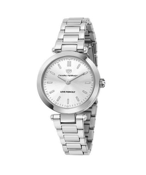 Chiara Ferragni R1953103507 - Damenuhr Quarz aus Edelstahl• Material: Edelstahl• Glas: Mineral• Armband: Edelstahl• Farbe: Silber• Wasserbeständigkeit: 50 m (5 ATM)• Gehäusegröße: 34 mm