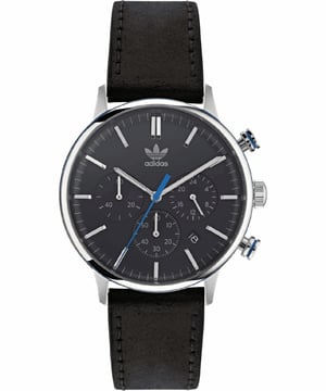 Adidas AOSY22013 - Reloj para hombre cuarzo acero inoxidable• material: acero inoxidable• cristal: minèral• pulsera: cuero• correa: plateado• resistencia al agua: 50 m (5 ATM)• tamaño de la caja: 40 mm