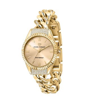 Chiara Ferragni R1953104501 - Damenuhr Quarz aus Edelstahl• Material: Edelstahl• Glas: Mineral• Armband: Edelstahl• Farbe: Gold• Wasserbeständigkeit: 50 m (5 ATM)• Gehäusegröße: 34 mm