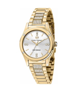 Chiara Ferragni R1953102506 - Herrenuhr Quarz aus Edelstahl• Material: Edelstahl• Glas: Mineral• Armband: Edelstahl• Farbe: Gold• Wasserbeständigkeit: 50 m (5 ATM)• Gehäusegröße: 32 mm