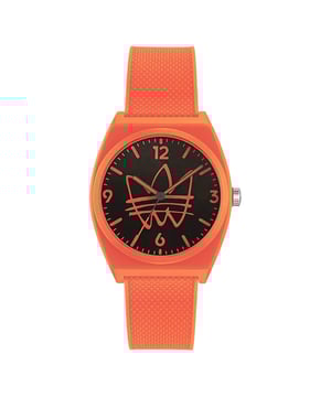Adidas AOST22562 - Reloj para mujer cuarzo resina• material: resina• cristal: minèral• pulsera: silicona• correa: naranja• resistencia al agua: 50 m (5 ATM)• tamaño de la caja: 38 mm