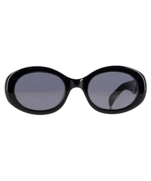 VINTAGE, RRP AS NEW
A modern icon with vintage allure, the Celine Triomphe 01 sunglasses in black acetate blend Parisian minimalism with bold sophistication. The sleek oval frames flatter a variety of face shapes, while smoke lenses provide full UVA and UVB protection. The gold Triomphe logo at the temples adds a subtle touch of luxury.


Celine Triomphe 01 Sunglasses in Black Acetate
Condition: Excellent
Signs of wear:  No sign of wear.
Packaging: None
Color: black
Material: acetate
Size: One Size | One Size
Measurements: Width: 140; Height: 50
SKU: NAPPUGBAC529023W