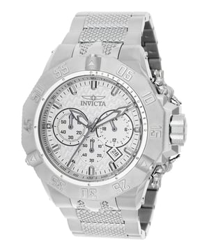 El Invicta 48355 tiene una caja de acero inoxidable de 54 millimetros con una esfera gris.
Esta modelo funciona con un movimiento de Cuarzo preciso.
Resistencia a la presión de aqua de 20 bares.
Este modelo es parte de la colección Invicta Subaqua - Poseidon.

2 años de garantía Invicta.