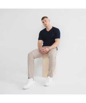 Slim fit, Smart styled, Textured fabric, Side zipped pockets, ElasticatedAbout the brandFASHION IS OUR DNARiver Island is an icon of the British high street. Inspired by the latest trends and our heritage style archives, we've been serving style and leading trends for over sixty years.We make fashion for real people with real lives, who want to look real good. Because life's a celebration - let's dress for it.