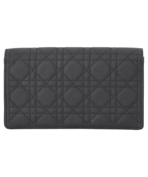 VINTAGE, RRP AS NEW
The Lady Dior Ultra Matte Cannage Wallet on Chain in black calf leather exudes modern elegance with its iconic quilted design and tonal hardware. Compact yet versatile, it transitions effortlessly from day to night with its detachable chain strap for crossbody or clutch styling. **Styling tip:** Pair it with a monochrome blazer and wide-leg trousers for a sleek, Parisian-chic look that lets the bag's matte finish take center stage.

 Dior Lady Dior Ultra Matte Cannage Wallet on Chain in Black Calf Leather

Condition: Very good
Signs of wear: Minor signs of wear, no chain strap included.
Packaging: Dust bag
Color: Black
Material: Leather | calfskin leather
Size: One Size | One Size
Measurements: Width: 40; Height: 130; Length: 220; Handle drop: -; Strap length: -
SKU: NAPPUDEBA544701W