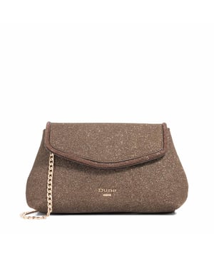 Add the finishing touch to all your dressed-up outfits with Elegantly and expect all the compliments. Adorned with dazzling diamante details, this shoulder bag features a gold-tone chain strap for extra glamour. Complete with a magnetic fastening, lined interior and signature Dune London branding, it's the perfect accessory if you want to get heads turning.
