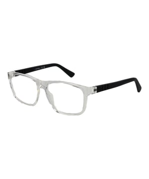 Geschlecht: Herren
Hauptfarbe: Transparent
Rahmenfarbe: Transparent
Rahmenmaterial: Kunststoff
Glasfarbe: Demogläser
Glasmaterial: Kunststoff
Filterkategorie: Keine
Glaseffekt: Kein Extra
Schutz: Kein
Größe: 55-15-145
Glasbreite: 55
Glashöhe: 40
Stegbreite: 15
Brillenbreite: 140
Bügellänge: 145
Stil: Rechteck
Rahmenstil: Vollrand
Federscharnier: Nein
Besonderheiten: Kein Extra
Lieferumfang: Original-Etui
Country: China