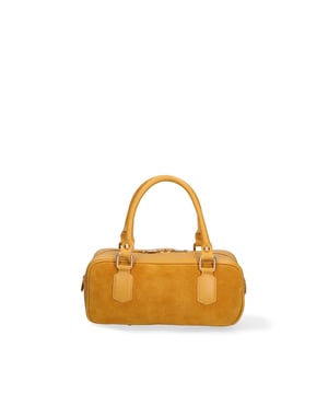 Bolso de mano mujer Hecho en Italia - Modelo Seraphina Elite - Ante - 27.0 x 12.0 x 10.0 cm