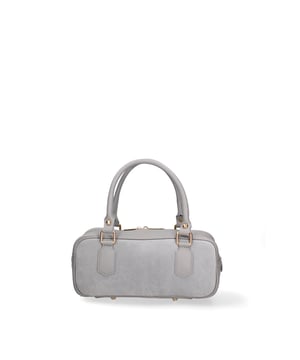Bolso de mano mujer Hecho en Italia - Modelo Seraphina Elite - Ante - 27.0 x 12.0 x 10.0 cm