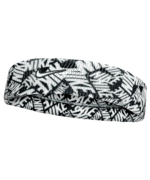 93% Polyester, 7% Rubber. Stof: Rekken. Hoogte: 5cm. Breedte: 17cm. Stoftechnologie: Luchtdoorlatend, Ademend, Dri-FIT, Vochtafvoerend, Zacht. Ontwerp: All-over print, geborduurd logo, Swoosh.