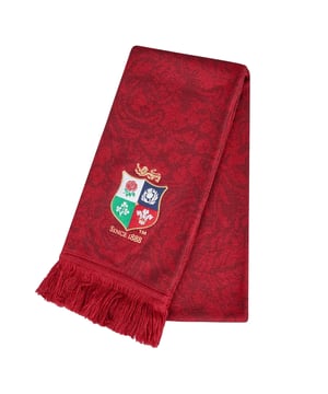 Marke: Canterbury. Gewebe: Weiche Haptik. Länge: 160 cm. Höhe: 1 cm. Breite: 20 cm. Design: Wappen, Jerseyware. 100% offiziell lizenziert. Rand: Mit Fransen.