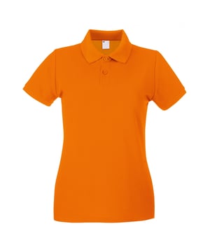 100% Baumwolle. Design: Unifarben. Knopfleiste mit zwei Knöpfen, Seitennähte. Passform: Weibliche Passform. Nachhaltigkeit: Amfori-Freigabe, Better Cotton Initiative, Okeo-Tex zertifiziert. Mit Kragen. Kurzärmlig. XS: 84 cm. S: 88,9 cm. M: 93,98 cm. L: 102 cm. XL: 112 cm. XXL: 116,84 cm.