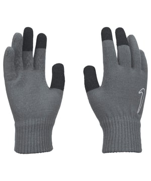 Marke: Nike. Synthetische Beschichtung. Gewebe: Jerseyware. Bündchen: gerippt. Fingerspitzen für Touchscreen, Touchscreen Daumen. Design: bestickt, Logo. Eigenschaften: Rutschfest.