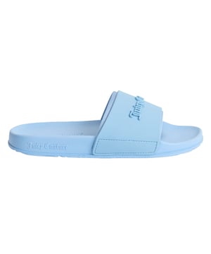 Upper: PVC. Lining: Neoprene. Insole: Foam, Moulded. Flat. Design: 3D, Embossed, Logo. Toe Style: Open. Fastening: Slip-on.