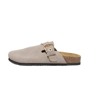 Die Pantolette für Damen von Only Shoes vereint stilvolles Design mit durchdachtem Komfort und hochwertigen Materialien, die sie zum idealen Begleiter für warme Tage machen. Mit ihrer femininen, gerundeten Spitze wirkt sie modern und dennoch klassisch zugleich, während der verstellbare Schnallenverschluss nicht nur einen sicheren Sitz, sondern auch eine individuelle Passform ermöglicht. Die Innensohle aus weichem Textil sorgt gemeinsam mit dem hochwertigen Innenfutter aus echtem Leder für ein besonders angenehmes Tragegefühl – selbst bei längerer Nutzung. Die strapazierfähige Laufsohle aus robustem Material garantiert dabei zuverlässigen Halt auf verschiedensten Untergründen und macht die Pantolette zu einem vielseitig einsetzbaren Schuh für Alltag, Freizeit oder Urlaub. Das bequeme Design wurde speziell für Frauen entwickelt, die Wert auf ein stilvolles Erscheinungsbild legen, aber auf Tragekomfort nicht verzichten möchten. Mit ihrer hochwertigen Verarbeitung und der harmonischen Kombination aus Funktionalität und Eleganz wird diese Pantolette schnell zum Lieblingsstück im Sommer-Schuhschrank.