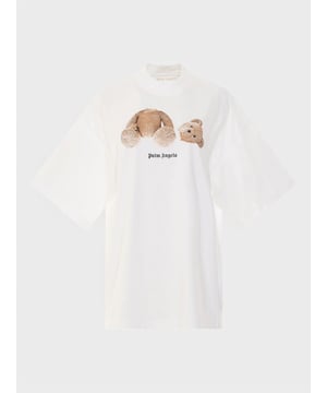 Short sleeves bear loose t-shirt in white/brown with logo print to the front, logo print to the rear and round neck

Composition: 100% Cotton
Graphic print to the front
Logo print to the front
Logo print to the rear
Round neck
Short sleeves
Straight hem

PWAA017C99JER0010160
PWAA017C99JER0020160