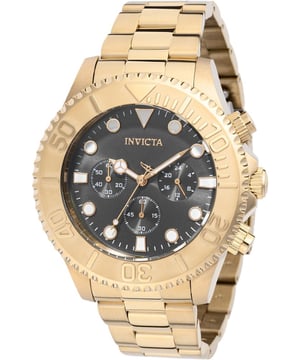 El Invicta 49216 tiene una caja de acero inoxidable de 47 millimetros con una esfera gris.
Esta modelo funciona con un movimiento de Cuarzo preciso.
Resistencia a la presión de aqua de 20 bares.
Este modelo es parte de la colección Invicta Pro Diver.

2 años de garantía Invicta.