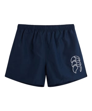 100% Polyester. Gewebetechnik: Atmungsaktiv. Gewebe: Polyester-Taslan. GSM (Gramm pro Quadratmeter): 110. Design: bestickt, Logo. Passform: leger. Seitliche Schlitze. Taille: Elastisch, Mit Kordeldurchzug. Taschenart: Zwei Seitentaschen, 1 Tasche hinten, Patch. Futterstoff: Netzmaterial.