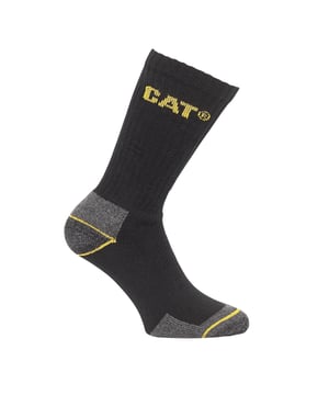75% Cotton, 21% Polyamide, 4% Elastane. Cushion padding with maximum protection in heel & toe areas. Easy to put on with high stretch top. Minimal compression to help circulation. Alignment points on toe and heel for correct positioning. This prevents excess fabric rubbing against the skin. Soft feel, durable fabric, warmth. Machine washable at 40 degrees. 3 pair pack with assorted colours. Ideal for use with steel toe cap boots or hiking boots.