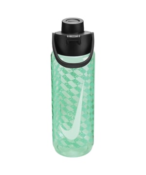 70% Tritan, 27% Polypropyleen, 2% Silicone, 1% Roestvrij Staal. BPA-vrij. Ergonomisch handvat, lekvrij deksel, draaidop. Ontwerp: Gedessineerd, Swoosh. Inhoud: 680ml. Let op: wassen voor het eerste gebruik.