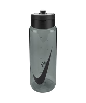 71,5% Tritan, 22,9% Polypropyleen, 3,1% Thermoplastisch Vulcanizaat, 1,5% Silicone, 1% Roestvrij Staal. BPA-vrij. Hoogte: 23cm. Breedte: 6.5cm. Lekvrij deksel, zachte vingerlus, draaidop. Ontwerp: Swoosh. Inhoud: 680ml.