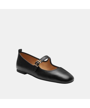 C Rivet Leather Mary Jane