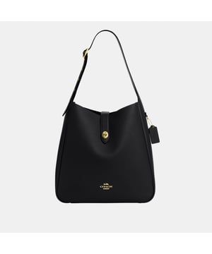 Hadley Large Shoulder Bag in Double Face Leather, Inside zip and magnetic snap pockets,  Length: 34.50 cm,  Width: 10.50 cm,  Height: 35.00 cm