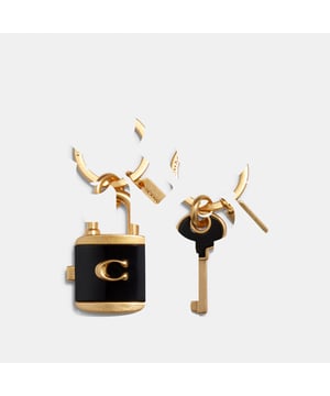 Lock and Key Valet, Attached split key rings,  Length: 3.00 cm,  Width: 1.00 cm,  Height: 7.00 cm