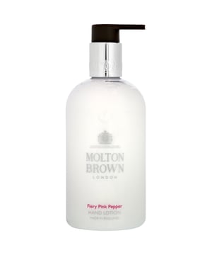 Indulge your senses with the Molton Brown Fiery Pink Pepper Hand Lotion, a luxurious 300ml formula designed to keep your hands soft and hydrated. This hand lotion features a captivating warm and spicy fragrance, opening with vibrant top notes of pink pepper, tangerine, and elemi. The heart reveals exotic nutmeg, ginger, and jasmine, while the base is enriched with soothing patchouli, cedarwood, and oak moss. Perfect for women who love a touch of luxury, this cruelty-free lotion is free from nuts and parabens, making it a safe choice for daily use.