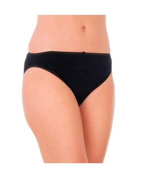 Liberty panties.\n Bikini cut.\n Elastic waistband with flower detail in the center.\n Cotton fabric, very soft and comfortable.\n Seamless.\n Composition: 97% Cotton, 3% Elastane\n Care:\nWash at max temperature 40º.\n Do not use bleach.\n The use of a dryer is not permitted.\n Iron at a maximum temperature of 130º.\n Do not dry clean.