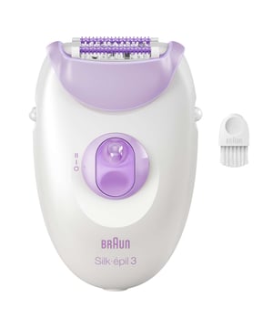 Experience the Braun Silk-épil 3, your ultimate solution for achieving salon-quality smooth skin for up to a month. Ditch the mess of waxing and enjoy the convenience of corded epilation, ensuring consistent performance without the worry of battery life. This epilator removes even the shortest hairs from the root, providing long-lasting results. With its massage roller cap, discomfort is minimized, while the smart light feature ensures you don't miss any fine hairs. Made in Germany, this reliable device is built to last, making hair removal easier and more effective than ever.