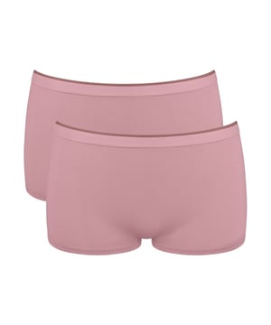 Sloggi GO Sense Short Brief (2 Pack). The GO Sense collection uses super soft modal fabrics designed to keep you comfortable all day. 2 pack of mid rise short briefs with seamless construction. Product is machine washable.