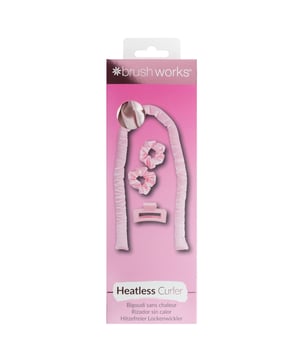 Transform your hair with the Brushworks Heatless Curler Set – the ultimate solution for stunning, damage-free curls without any heat! This innovative kit includes a soft curling rod, two luxurious satin scrunchies, and a stylish claw clip, allowing you to wake up to bouncy, beautiful curls without the hassle of traditional methods. Gentle on your hair, this easy-to-use curler promotes hair health by reducing breakage and split ends. Simply wrap, secure, and enjoy a blissful night's sleep. PETA approved, cruelty-free, and vegan-friendly, it's time to embrace effortless, gorgeous hair every day!