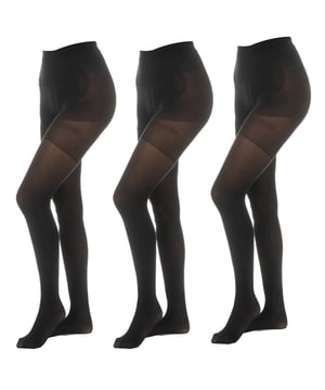 Pack-3 Push-up-Höschen Jolie Folie.
 50 Denier.
 Blickdichte Strumpfhose, sehr elastisch.
 Push-up-Effekt.
 Shaping-Linie, die die Silhouette formt und einen Push-up-Effekt am Gesäß erzielt.
 Dank der besonderen Eigenschaften des Stoffes und des Modells wirkt es auf Bauch, Hüfte und Gesäß.
 Sie sind besonders komfortabel für den täglichen Gebrauch.
 Komposition: 88% Polyamid, 12% Elasthan
 Pflege:
Bei maximaler Temperatur waschen 30º.
 Benutzen Sie keine Bleiche.
 Verwenden Sie keinen Trockner.
 Kein Bügeln.
 Reinige chemisch nicht.