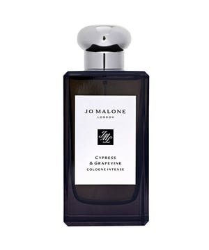 Experience the bold and captivating scent of Jo Malone's Cypress & Grapevine Eau de Cologne Intense Spray. This unisex fragrance features a refreshing cypress top note that merges beautifully with a heart of grape accord, vetiver, cedar, and amber. The earthy mossy base note adds warmth and depth to this vivid fragrance, making it perfect for any occasion. With a weight of 306 grams, this 100ml bottle is designed to elevate your fragrance collection. Please note that packaging may vary.