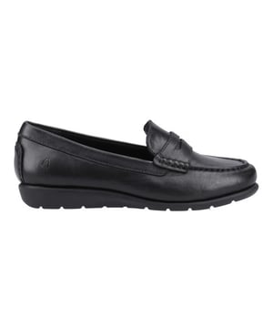 Marke: Hush Puppies. Obermaterial: Leder. Futterstoff: Atmungsaktiv, Microfaser, Weich. Laufsohle: Flexibel, Leicht, TPR. Lederfutter. Absatz: Flach. niedrig geschnitten. Design: Unifarben. Zehenstil: Rund. Zum Anschlüpfen.