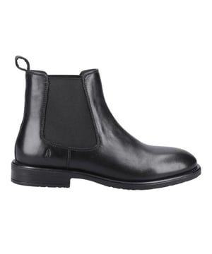 Marke: Hush Puppies. Obermaterial: Leder. Futterstoff: Atmungsaktiv, Stoff. Einlegesohle: Leder, Memory-Schaum. Laufsohle: Flexibel, Strapazierfähig, TPR. Doppel Elastischer Zwickel, Schaftrand aus PU, Anziehlasche. Absatz: Niedriger Absatz. 30 mm. Knöchelhoch. Design: bedruckt. Zehenstil: Rund. Zum Anschlüpfen.