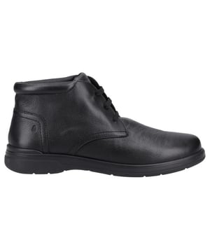 Upper: Leather, Soft. Lining: Breathable, Soft, Synthetic. Insole: Removable. Outsole: EVA, Flexible, Lightweight, Rubber. 3 Eyelets. Padded Collar. Flat. Cut: Ankle. Design: Plain. Fastening: Lace Up.