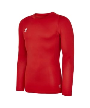 Material: Elastane, Polyester. Fabric: Stretch. Design: Logo, Plain. Neckline: Crew Neck. Sleeve-Type: Long-Sleeved. Fabric Technology: Breathable, Lightweight, Moisture Wicking, Quick Dry. Mesh Panels. 7-8 Years: 27 in. 9-10 Years: 29 in. 11-12 Years: 31 in. 13 Years: 33 in.