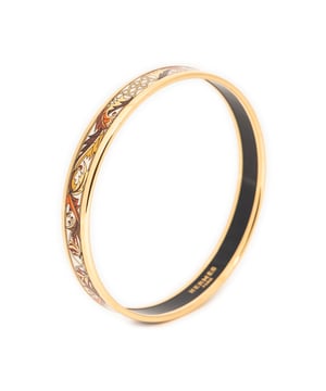 Hermès Modeschmuck Enamel Bangle PM Armband und Braun/Gold Edelstahl ohne Nickel und Vergoldet hardware. Das Produkt ist auf in ausgezeichnetem Zustand (A).
  Durchmesser: 0 cm
    Höhe: 1 cm 
  Zubehör inklusive: None
  
  BrandCo Paris hat seltene Artikel und die besten Konditionen zu unglaublichen Preisen vorgestellt. Geduld lohnt sich! Kaufen Sie mit Vertrauen: Alle Artikel von BrandCo Paris sind von unserem Expertenteam ausgewählt und authentisch.
  Alle Artikel enthalten ein Echtheitszertifikat und wurden von BrandCo Paris übernommen.
  Tabelle zur Klassifizierung des Artikelzustands
  N (wie neu)
  AA (perfekter Zustand)
  A (ausgezeichneter Zustand)
  AB (sehr guter Zustand)
  B (gut/mittelmäßig)