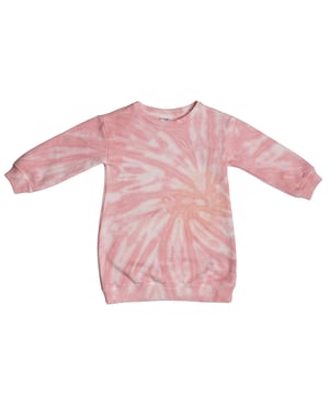 Baby Mädchen Batik-Sweatshirtkleid GAP\n\n Dieses GAP Sweatshirtkleid für Baby-Mädchen kombiniert den Komfort eines Sweatshirts mit dem lässigen Stil eines Batikdrucks. Es ist aus weichem, warmem Stoff gefertigt, hat lange Ärmel und einen geraden Schnitt – perfekt für kühle Tage, an denen Sie einen entspannten, modernen Look suchen.\n\n Details:\n Gerade geschnittenes Sweatshirtkleid.\n Weicher und bequemer Stoff.\n Batikdesign in sanften Tönen.\n Lange Ärmel mit taillierten Rippbündchen.\n Gerader Saum mit elastischem Abschluss.\n\n Ein Sweatshirtkleid für Babymädchen, perfekt für lässige Looks, das Komfort und Trend in einem einzigen Kleidungsstück vereint.\n Komposition: 77 % Baumwolle, 23 % Polyester\n Pflege:\nMit ähnlichen Farben kalt in der Maschine waschen.\n Bei niedriger Temperatur trocknen.\n Bei Bedarf bei mittlerer Temperatur bügeln.