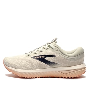 These Brooks Revel 7 running shoes are designed for comfort, support, and performance on the road. The engineered knit upper offers optimal breathability while adapting to the shape of your foot for a secure, personalized fit. A padded tongue helps eliminate chafing and irritation, making longer runs more comfortable.
 The traditional lacing system locks down the midfoot, creating a stable and supportive feel with every stride. Underfoot, the BioMoGo DNA midsole delivers responsive cushioning that adapts to your pace and stride, while built-in shock absorption helps reduce the impact on joints and muscles.
 A durable rubber outsole that provides reliable traction and long-lasting wear while flex grooves in the sole enhance grip and promote natural movement, helping you stay steady and confident mile after mile.
 - Textile knit / synthetic mix upper 
 - Padded heel, ankle collar and tongue 
 - Secure lace fastening 
 - BioMoGo DNA midsole cushioning 
 - Shock absorption design 
 - Flex grooves for increased traction 
 - Comfort cushioned insole 
 - Durable rubber outsole 
 - Brooks branding