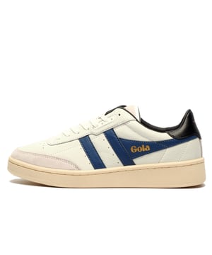Step up your casual footwear game with these Gola Classics Contact Leather Mens Trainers, a perfect blend of timeless design and durable craftsmanship. Designed to deliver both style and performance, these trainers feature a premium leather upper that not only looks sleek but also offers exceptional comfort and longevity.
 A classic lace-up closure ensures a secure, adjustable fit while adding a casual athletic vibe to your everyday outfit. These trainers are thoughtfully finished with a suede toe bumper, enhancing durability in high-wear areas and adding a subtle touch of texture for a refined look.
 Underfoot, a durable rubber outsole provides excellent grip and traction, making these trainers ideal for everyday wear  whether youre navigating city streets or kicking back on the weekend. Subtle yet iconic, these shoes are finished with signature Gola branding, giving them an authentic heritage feel that pairs effortlessly with jeans, joggers, or casual trousers.
 - Leather / suede mix upper
 - Lace up closure
 - Lightly padded ankle collar and heel 
 - Durable rubber outsole
 - Comfort cushioned heel
 - Gola Classics branding