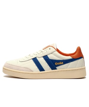 Step up your casual footwear game with these Gola Classics Contact Leather Mens Trainers, a perfect blend of timeless design and durable craftsmanship. Designed to deliver both style and performance, these trainers feature a premium leather upper that not only looks sleek but also offers exceptional comfort and longevity.
 A classic lace-up closure ensures a secure, adjustable fit while adding a casual athletic vibe to your everyday outfit. These trainers are thoughtfully finished with a suede toe bumper, enhancing durability in high-wear areas and adding a subtle touch of texture for a refined look.
 Underfoot, a durable rubber outsole provides excellent grip and traction, making these trainers ideal for everyday wear  whether youre navigating city streets or kicking back on the weekend. Subtle yet iconic, these shoes are finished with signature Gola branding, giving them an authentic heritage feel that pairs effortlessly with jeans, joggers, or casual trousers.
 - Leather / suede mix upper
 - Lace up closure
 - Lightly padded ankle collar and heel 
 - Durable rubber outsole
 - Comfort cushioned heel
 - Gola Classics branding